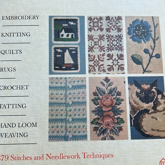 Vintage McCall's Needlework Treasury Stitches Reference and Guide Book 1964 - Picture 2 of 16